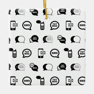 Spaß Handy SMS Messaging CUSTOM BG FARBE Keramikornament