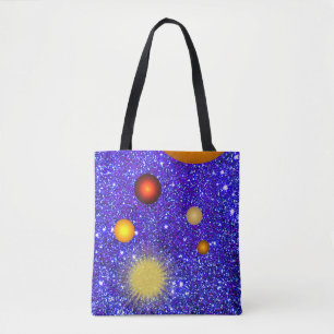 Spaß hat Planeten-funkelnd Glittery Geeky