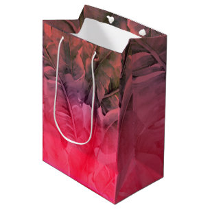 Spaß Heiß Rosa Tropischer Sommer Hitze Luau Party Mittlere Geschenktüte