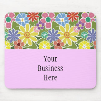 Spaß helles Mit Blumenmousepad Mousepad