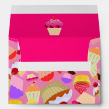 Spaß, hellrosa Kuchen - Einladung zur Hochzeit