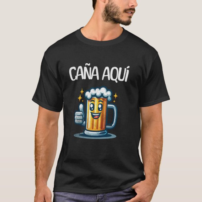 Spaß hier mit Zuckerrohr T-Shirt (Vorderseite)