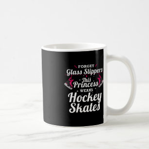 Spaß Hockey-Design für Mädchen Frauen Eishockeyspi Kaffeetasse