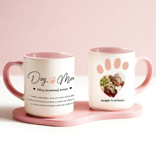 Spaß Humorer Hund Mama Personalisiert Definition F Tasse