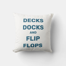 Spaß Hütte, Bootfahren, Schwimmbad oder Beach Hous Kissen