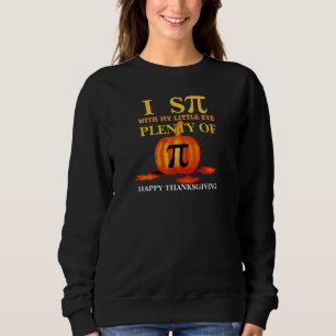 Spaß I SPY PUMPKIN PIE Erntedank Sweatshirt