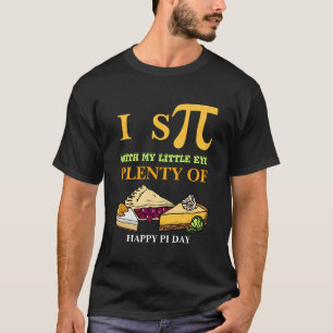 Spaß I SPY VIELE PIE Happy Pi Day T-Shirt