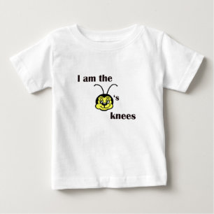 Spaß "Ich bin die Knie der Biene" Baby T-shirt