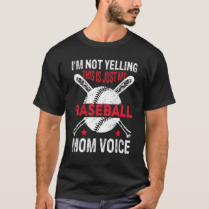 Spaß ich schreie nicht, dass das nur meine Basebal T-Shirt