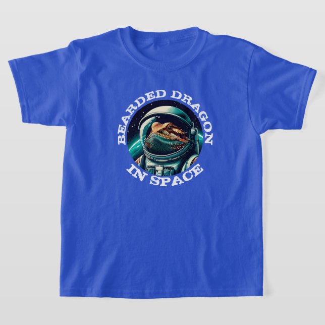 Spaß im Bartagame im All T-Shirt (Ablage )