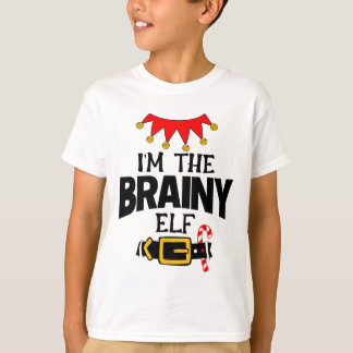 Spaß im Gehirn-Elfen-Kostüme Weihnachten Familie M T-Shirt