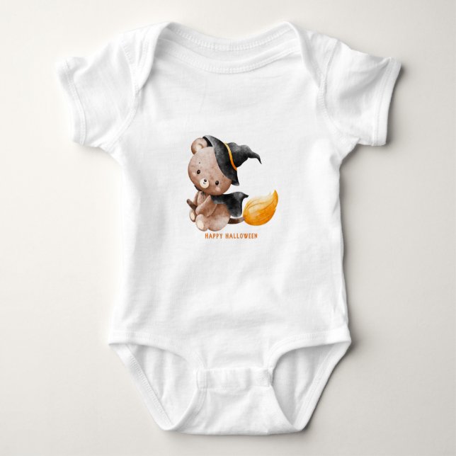 Spaß im Retro-Stil "Süßes oder Saures" Splash Hall Baby Strampler (Vorderseite)