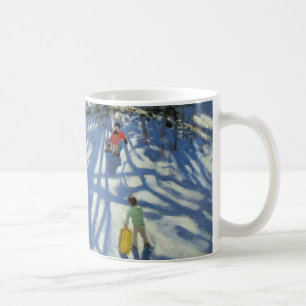 Spaß im Schnee Morzine Frankreich Tasse