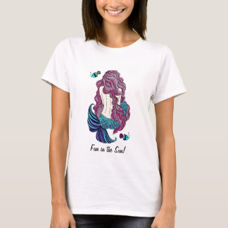 Spaß im Sun Mermaid-Shirt T-Shirt