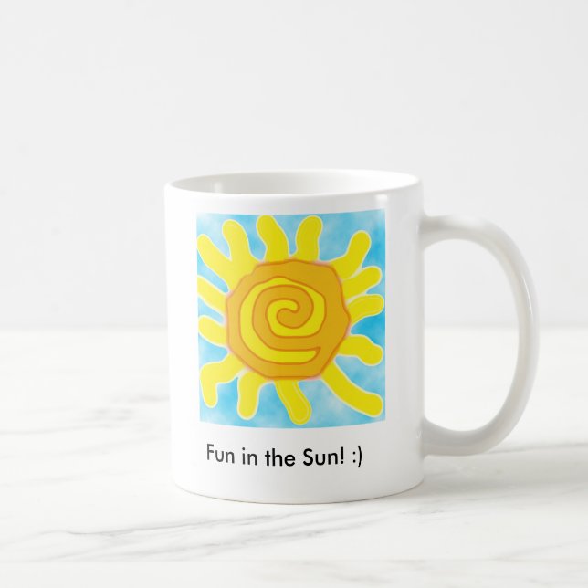 Spaß im Sun, Spaß im Sun! :) Kaffeetasse (Rechts)