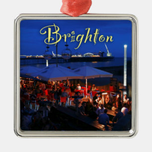 Spaß in Brighton! Ornament Aus Metall