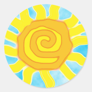 Spaß in der Sonne Aufkleber