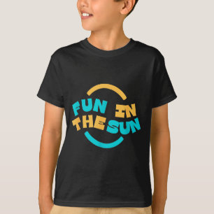 Spaß in der Sonne _ Casual Sommer Grafik T-Shirt