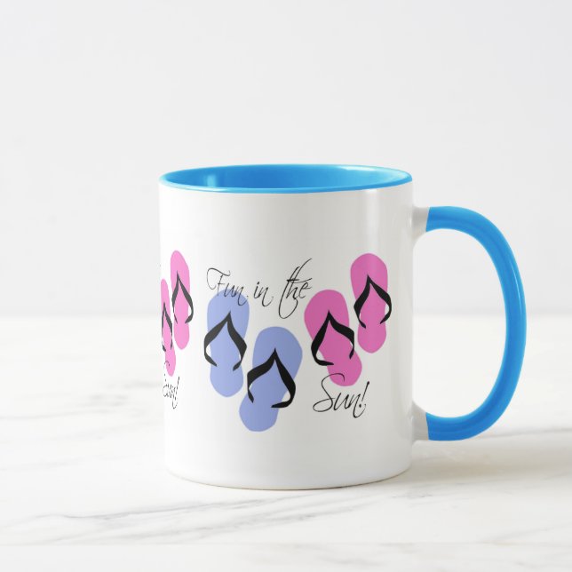 SPASS in der SONNE durch SHARON SHARPE Tasse (Rechts)