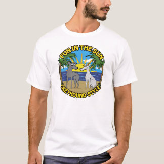 SPASS IN DER SONNE GREYHOUND STIL T-Shirt