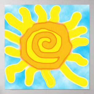 Spaß in der Sonne Poster