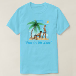 Spaß in der Sonne (schwules Thema) T-Shirt