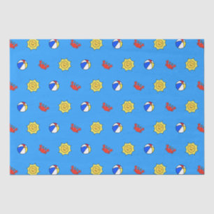 Spaß in der Sonne Seidenpapier