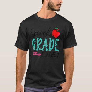 Spaß in der zweiten Klasse Lehrer zurück an den er T-Shirt