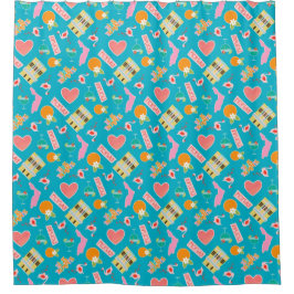 Spaß in Florida-Muster Duschvorhang