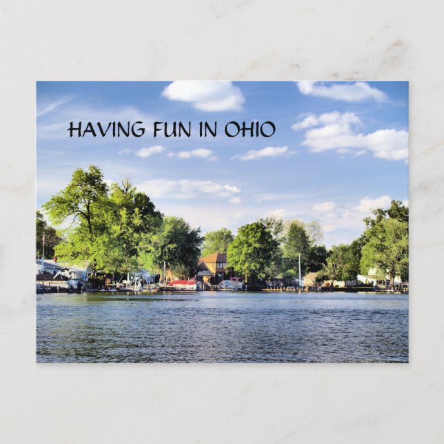 SPASS IN OHIO POSTCARD POSTKARTE (Vorderseite)