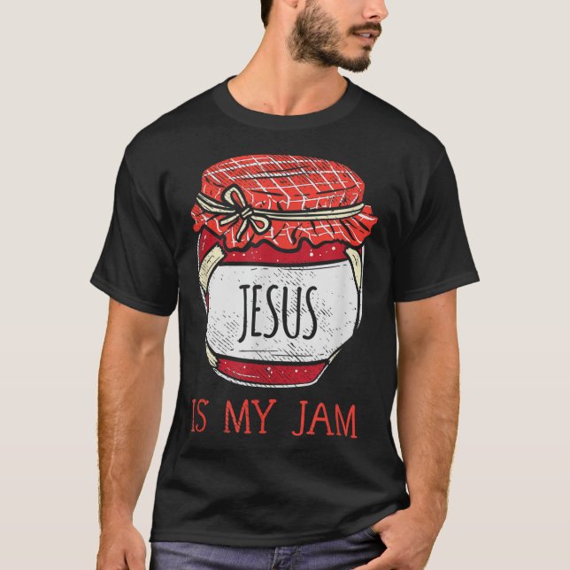 Spaß inspirierende religiöse Meme Niedlich Jesus i T-Shirt (Vorderseite)