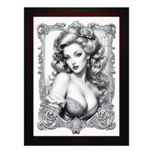 Spaß ist mein Name AI Concept Art by Xzendor7 Fotodruck