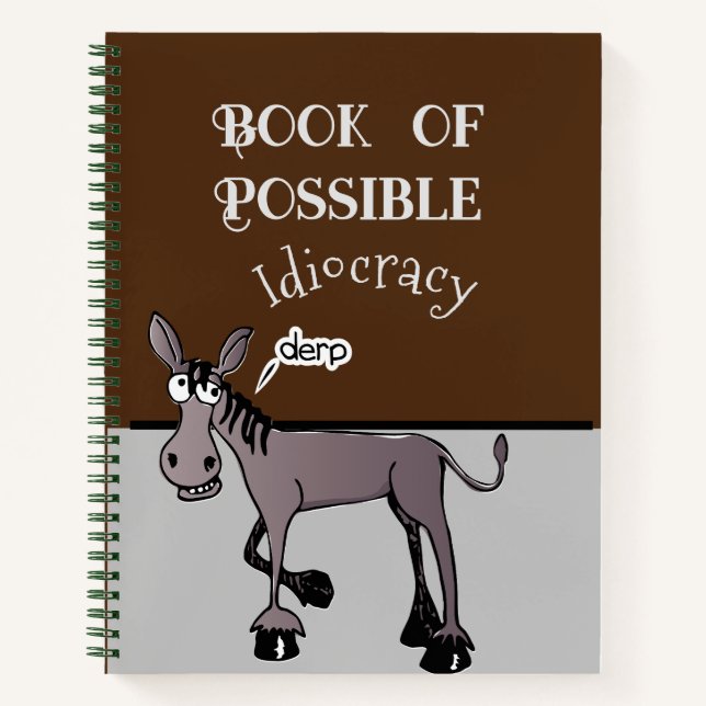 Spaß Journal Schreiben Alberner Listen | Notizbuch (Vorderseite)