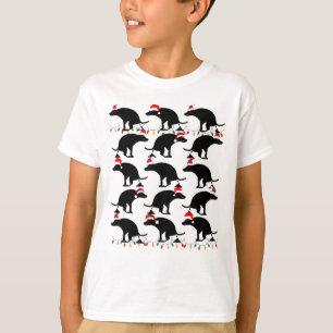 Spaß Kackend Hunde Weihnachten T-Shirt