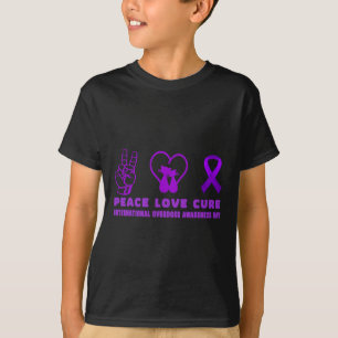 Spaß Katz Frieden Liebe Heilen Überdosierung Sensi T-Shirt