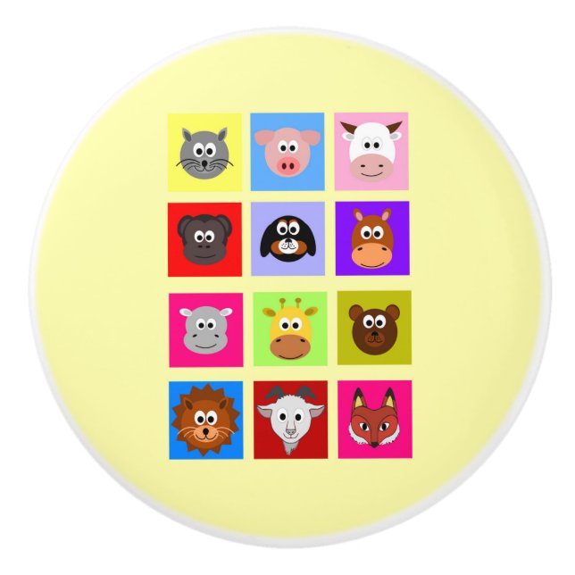 Spaß Keramikknauf (Vorderseite)