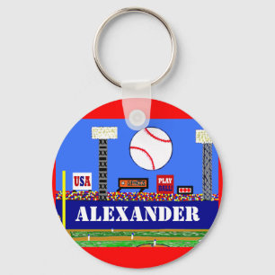 Spaß Kinder Sport Baseball Keychain Gastgeschenk G Schlüsselanhänger