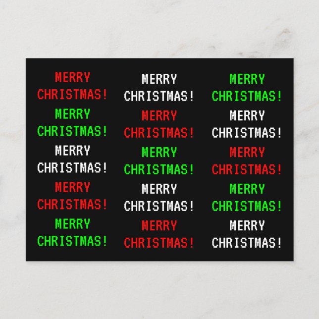 Spaß, klassisches Videospiel sieht aus wie "NUR CH Postkarte (Vorderseite)