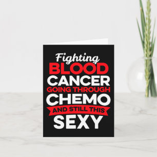 Spaß Krebs kämpfen Blutkrebs Patient Chemo Thor Karte