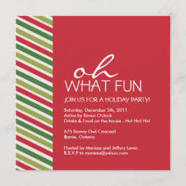 Spaß-kundengerechte WeihnachtsParty Einladung