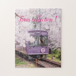 Spaß Kunst Zug Bild Familie Puzzle