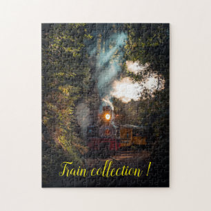 Spaß Kunst Zug Bild Familie Puzzle