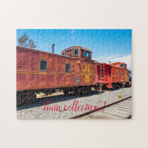 Spaß Kunst Zug Bild Familie Puzzle
