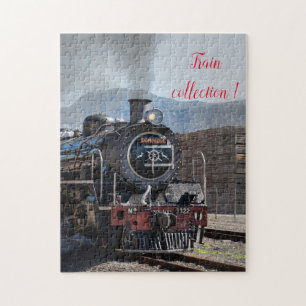 Spaß Kunst Zug Bild Familie Puzzle