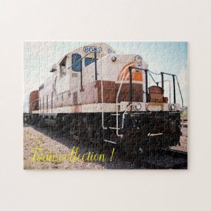 Spaß Kunst Zug Bild Familie Puzzle