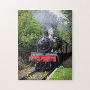 Spaß Kunst Zug Bild Familie Puzzle