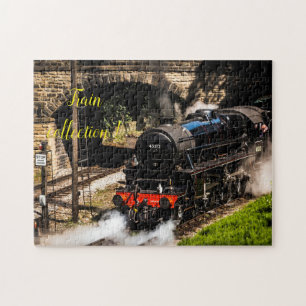 Spaß Kunst Zug Bild Familie Puzzle
