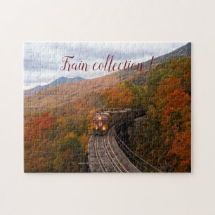 Spaß Kunst Zug Bild Familie Puzzle