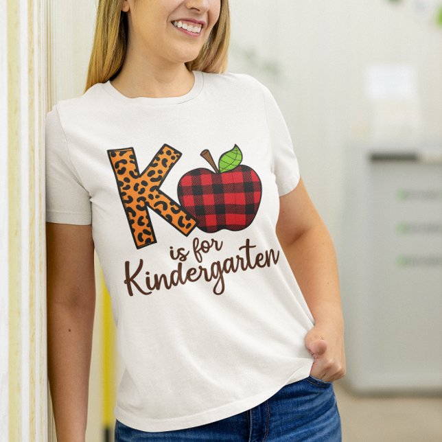 Spaß Lehrer K ist für Kindergarten Grafik T-Shirt (Von Creator hochgeladen)