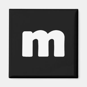 Spaß Letter M Gruppen Halloween Team Groups-Kostüm Magnet